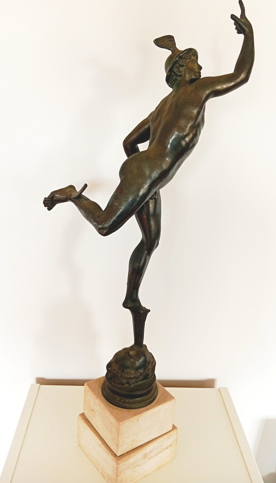 Image 1 of Sculpture de Mercure ailé