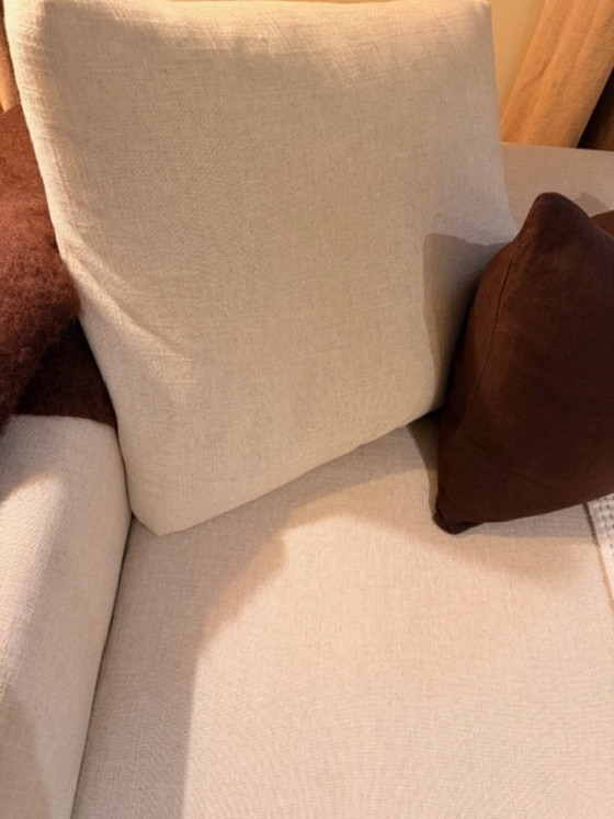 Divano beige 3-5 posti, Camerich Belgique, Divani 3 posti, Tessile, Modern (foto 3 di 5)