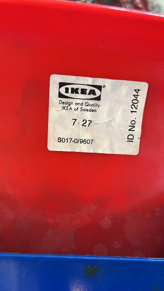 Image 1 of IKEA Frippe children's desk chair Memphis style