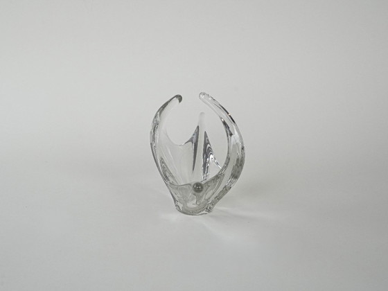 Image 1 of Glass platter, Space Age, 1960s, made in Italy