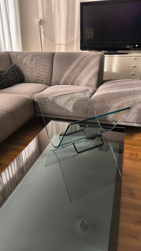 FIAM Zeitungsständer – Fiam Italia, Chrom, Glas (photo 6 of 6)