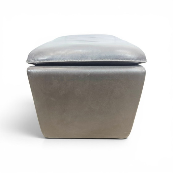 Pouf in pelle svizzero vintage di de Sede, anni '70 – Leather (photo 7 of 14)