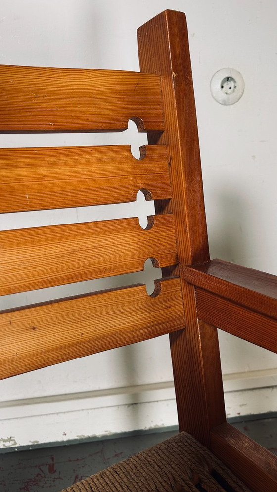 Image 1 of Silla de caza | Sillón | Teca | Ratán