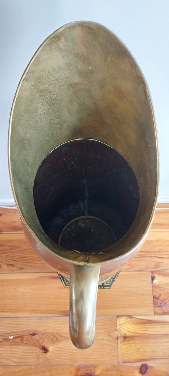 Image 1 of Late 19th to early 20th century Large Antique French Pitcher