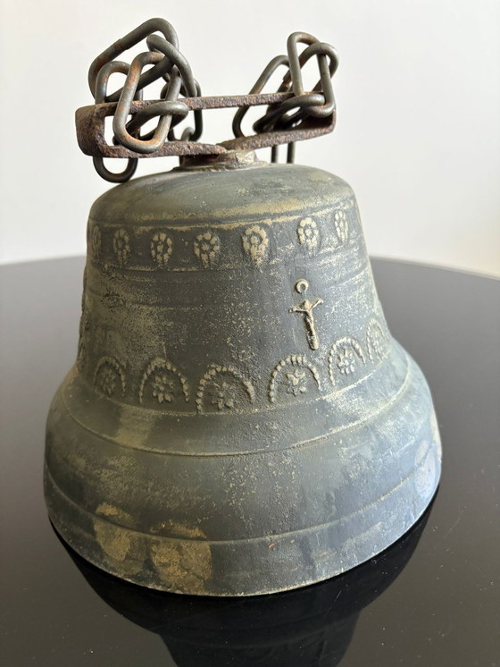 Image 1 of Antica campana in bronzo – Italia, 1870