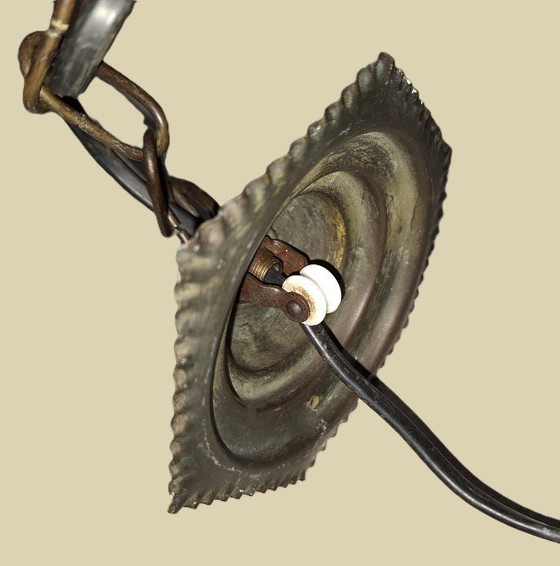 Image 1 of Lampada da sala/ Lampada da sala, originale della Scuola di Amsterdam.