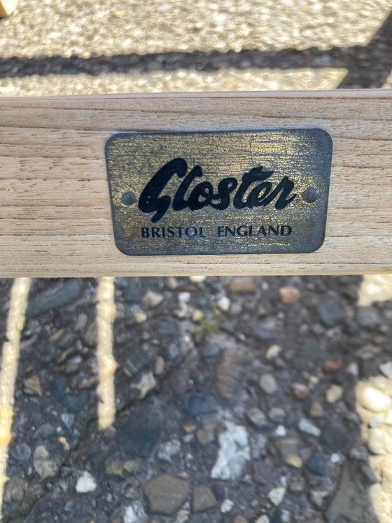 Image 1 of 2 top kwaliteit Gloster teakhouten tuinstoelen verstelbare rugleuning als NIEUW
