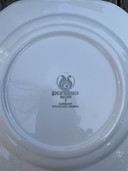 Pontesa Spain 9 dinner plates berries/leaf motif