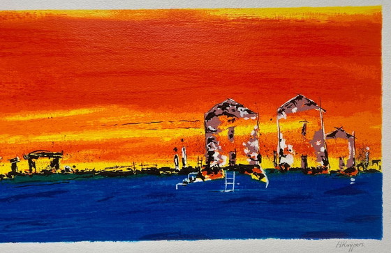 Image 1 of Screen print Henk Kuijpers - Nisaki