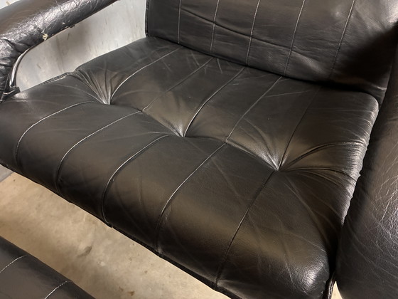 Image 1 of Unico Deens design fauteuil hocker leder recliner