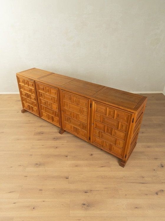 Image 1 of Brutalistisch dressoir, jaren 60, vintage