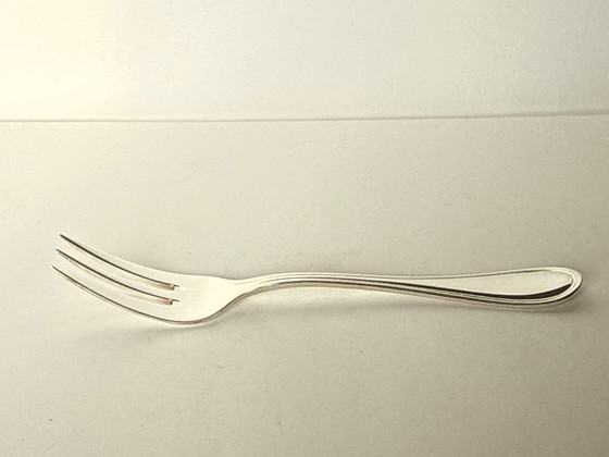 Image 1 of Wilkens Sterling Silver Swedish Faden cutlery 90 pieces 