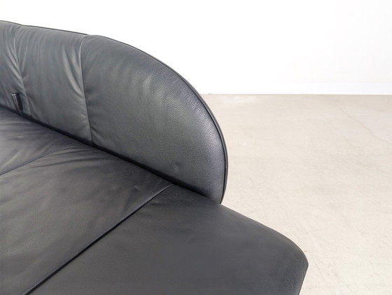 Image 1 of Interprofil Design Beo chaise longue, due posti, pelle, nero, divano, divano