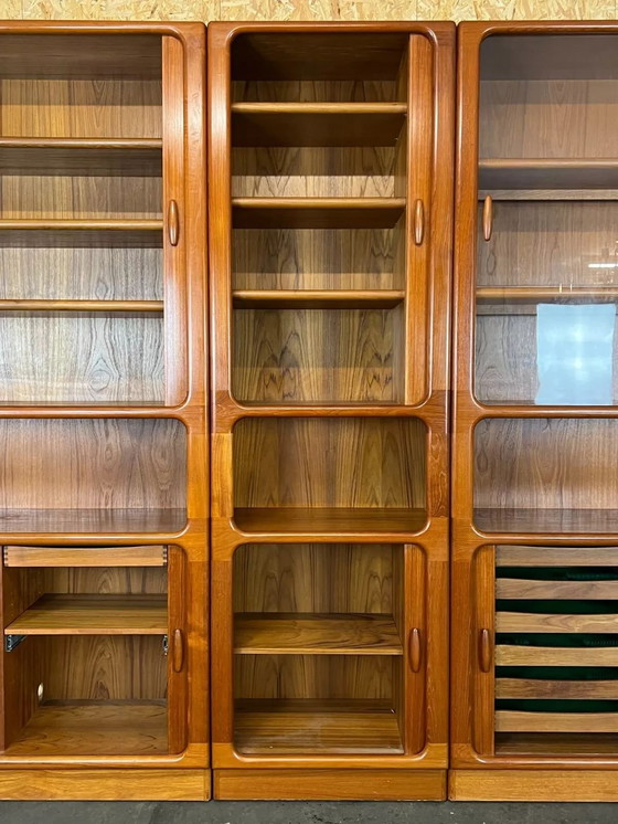 Image 1 of 70s Dyrlund Teak Shelf Wall Unit Danish Modern Design Denmark