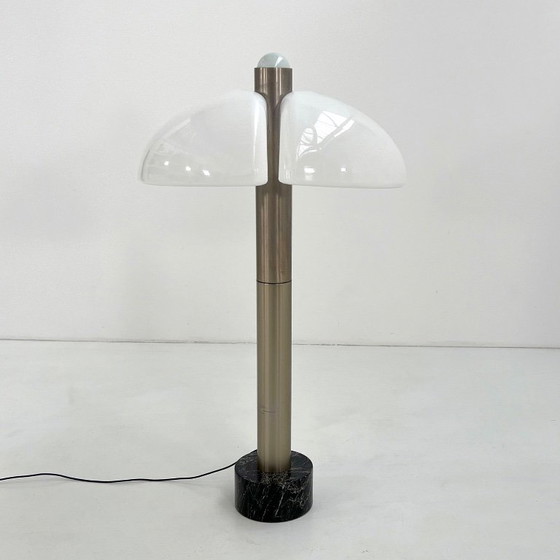 Lámpara de pie Farfalla de Enrico Tronconi, 1974 – Lámparas de pie, Marble, Metal (photo 2 of 13)