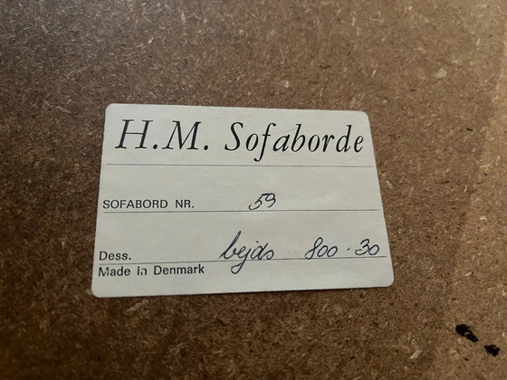 Image 1 of 1 x Danish Vintage Teak and Ceramic Coffee Table 1970s