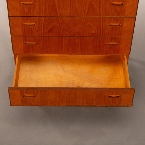 Image 1 of Cómoda de teca de diseño danés, años 60