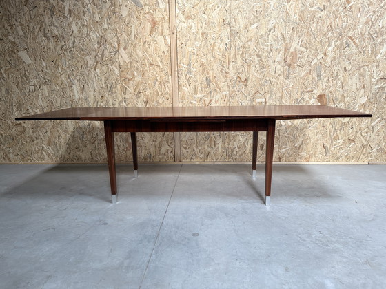 Image 1 of Scandinavische vintage uitschuifbare eettafel uit 1960