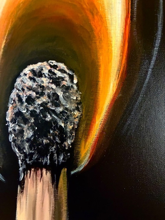 Match – Paintings & Drawings, Canvas (photo 7 of 7)