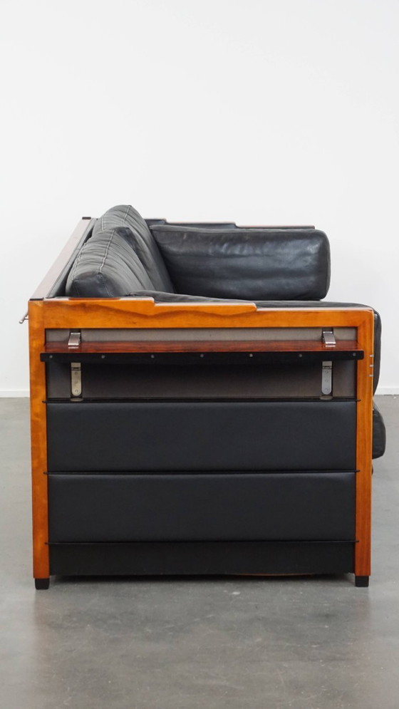 Image 1 of Art Deco Schuitema 2.5 seater design sofa model Baldwin from the Decoforma series with folding tops