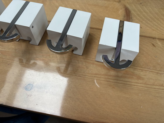 Image 1 of 5 x Pieper Concept Wandhaken, Kleiderhaken, Ancora weiße Garderobe