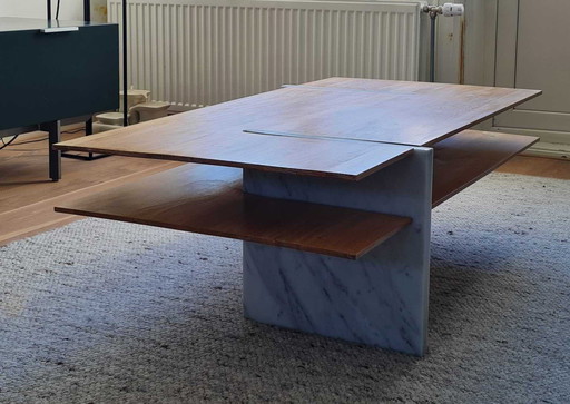 Bolia Matita - Oak / Marble Coffee Table