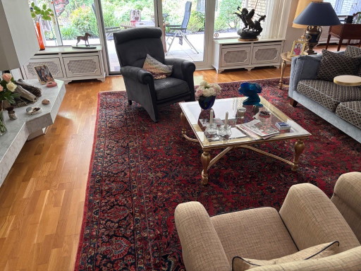 Antieke Persische Sarough Americani van 4,84m x 3,67m – vloerkleden en tapijten, Wool (photo 2 of 6)