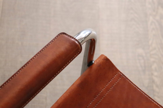Image 1 of MG5 Esszimmerstühle aus cognacfarbenem Leder und Chrom von Mart Stam & Marcel Breuer, 1960er Jahre