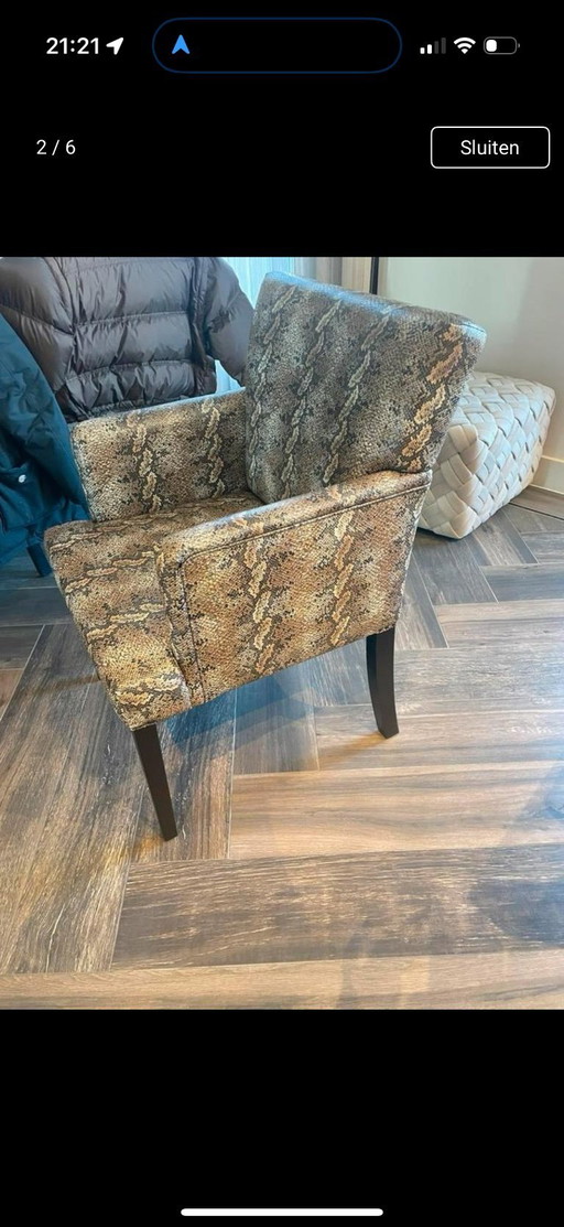 Chairs macazz with print