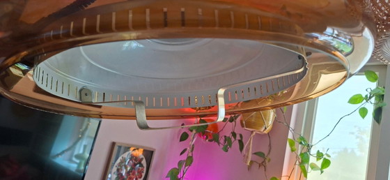 Image 1 of Vintage Space Age hanglamp met treksnoer – Dijkstra / Herda stijl – Jaren 70