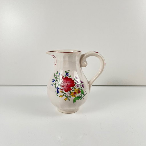 Creamer or gravy boat, Réverbère model, by KG Lunéville