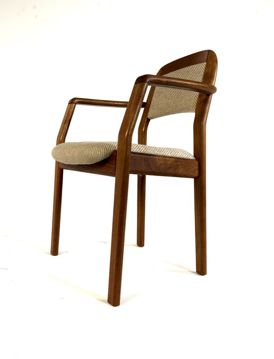 Image 1 of Vintage teak dining chair, Dyrlund '70