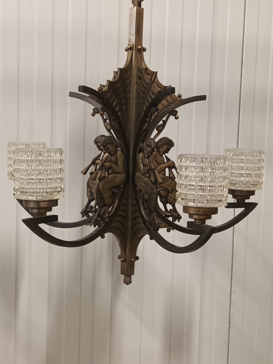 Lustre antique unique – Bronze (photo 8 of 13)