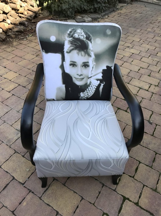 Poltrona Vintage Art Déco Audrey Hepburn, anni '20 – Poltrone, Art Deco (photo 4 of 7)
