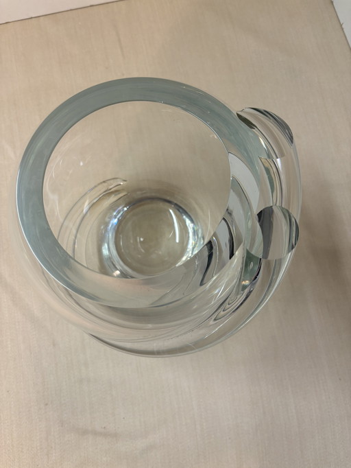 Vintage royal Leerdam kristal vaas