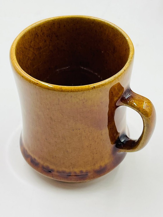 Image 1 of Set 4 Tazzine Espresso Deco Hälsingborg Bari 15/1 Marrone