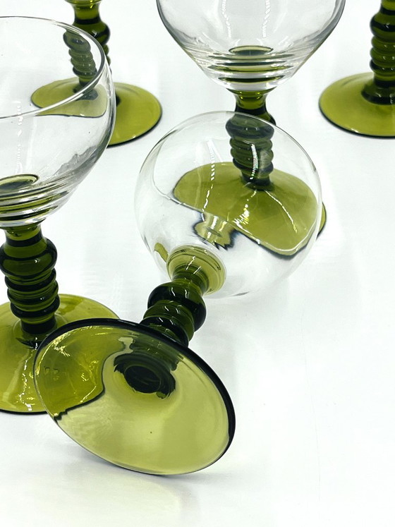 Juego de 5 Copas de Vino Roemer de Alsacia, Vasos y jarras, Vidrio, Verde (foto 2 de 9)