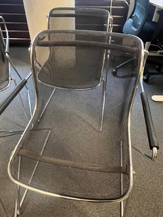 10x Vintage Design Penelope Chair Charles Pollock - Castelli – Chairs and lounge chairs, Metal (photo 10 of 10)