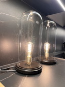 2 x lamp met stolp Serax