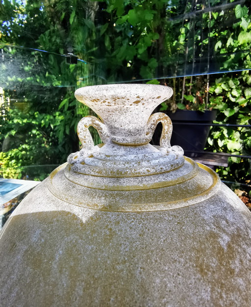 Cenedese Scavo Murano 1960s, glass vase
