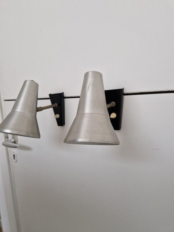 Image 1 of Set van 2 wandlampen bedlampen Anvia vintage