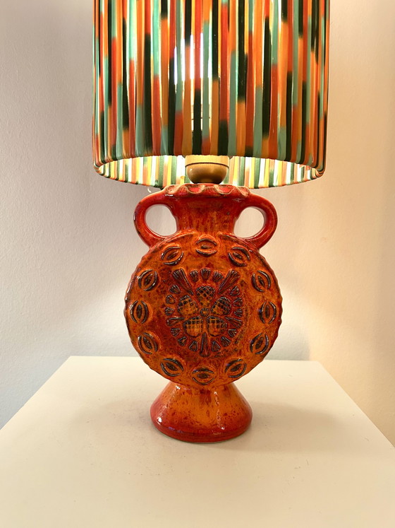 Image 1 of Lámpara de mesa estilo Pop Art - apta para uso exterior - reciclada - inalámbrica