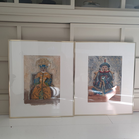 Image 1 of 2 pictures including frames, self-made