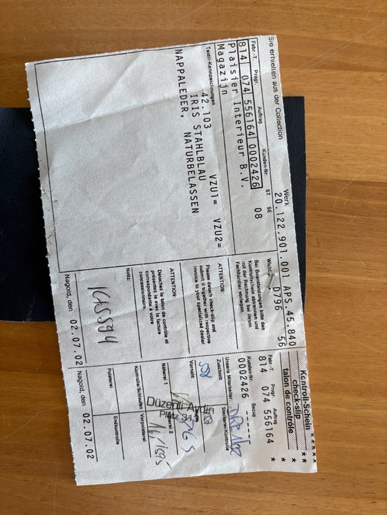 Image 1 of Chaises de salle à manger Rolf Benz 7400 (8x)