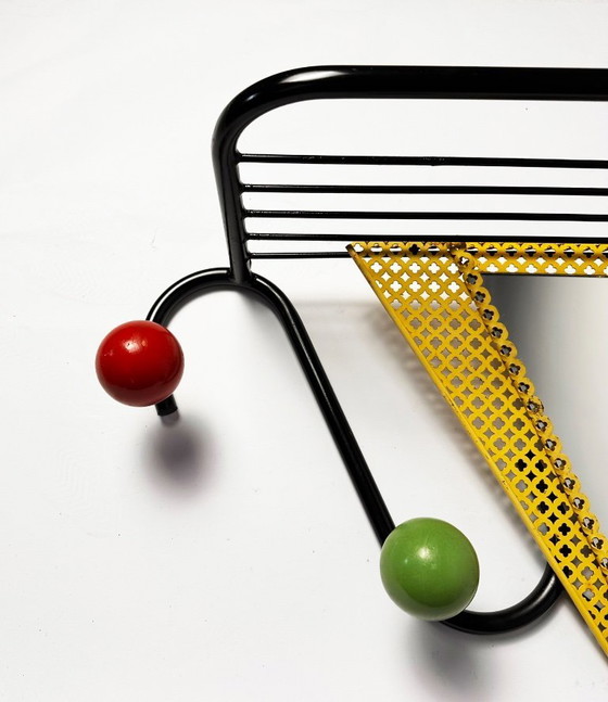 Image 1 of Carrozzina colorata anni '50 nello stile di Mathieu Matégot