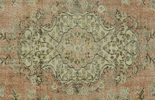 Tappeto turco vintage 270x165 cm – Tappeto in lana annodato a mano, morbido e neutro, con motivo a (photo 2 of 10)