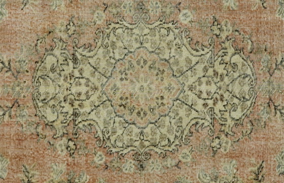 Tappeto turco vintage 270x165 cm – Tappeto in lana annodato a mano, morbido e neutro, con motivo a – Tappeti (photo 2 of 10)