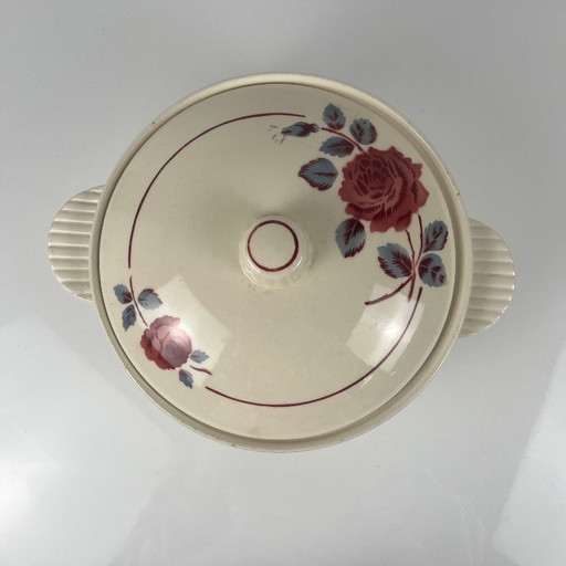 Soupière Badonviller modele "Monique" , XXe s.