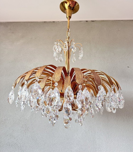 Image 1 of Lustre vintage XL Palwa doré