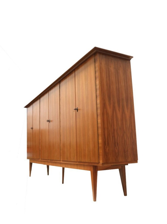 Image 1 of XXL Vintage highboard / tall sideboard made in the 1970s